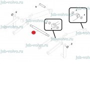 Палец в шток г/цилиндра опрокидывания переднего ковша [85803635] для New Holland B90B, B110B, B115B