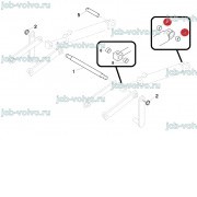 Втулка в основание г/цилиндра опрокидывания переднего ковша [81902174] для New Holland B90B, B110B, B115B