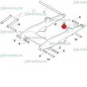 Втулка в переднюю стрелу [81901896] для New Holland B90B, B110B, B115B