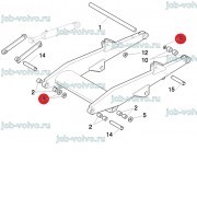 Шайба [85828254] для New Holland B90B, B110B, B115B