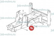 Втулка в раму [85801110] для New Holland B90B, B110B, B115B