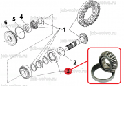 Подшипник хвостовика [ 47546793, 85812298, 27351] для NEW HOLLAND B90B, B110B, B115B