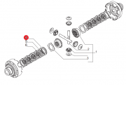 Фрикционный диск [ 83936932, 85812302, 113883 ] для NEW HOLLAND B90B, B110B, B115B