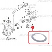 Шайба шкворневая [ 85807967, 47485374 ] для NEW HOLLAND B90B, B110B, B115B