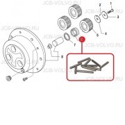 Иголки подшипника [ 85808272 ] для NEW HOLLAND B90B, B110B, B115B