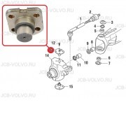 Верхний шкворень [ 85807970, 47488181 ] для NEW HOLLAND B90B, B110B, B115B