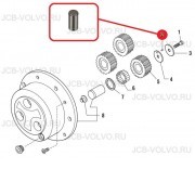 Шплинт [ 85808268 ] для NEW HOLLAND B90B, B110B, B115B