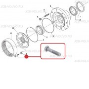 Болт [ 11227031, 9968068 ] для NEW HOLLAND B90, B100, B115