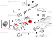 Втулка на полуось [ 85805988, 125390, 83983502 ] для NEW HOLLAND B90B, B110B, B115B