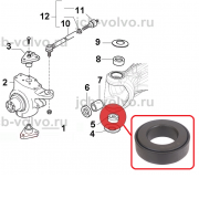 Подшипник шкворневой [ 87523063, 45161, 123726, 9968002 ] NEW HOLLAND B90B, B110B, B115B