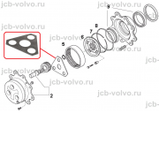 Шайба специальная [ 85806016, 123318, 6914503 ] для NEW HOLLAND B90B, B110B, B115B