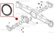 Шайба [ 9968006, 124591, 83961192 ] для NEW HOLLAND B90B, B110B, B115B