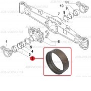 Втулка [ 9968007, 123475, 83971641, 47109187 ] для NEW HOLLAND B90B, B110B, B115B