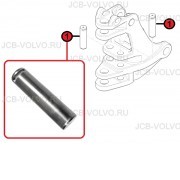 Палец (Крепление штока г/цилиндра поворота стрелы) [ 6102859M1 ] для Terex TLB840 , TLB890 , TLB990