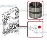 Втулка в шток г/цилиндра поворота стрелы [ 3623360M1 , 6195198M1 ] для Terex TLB840 , TLB890 , TLB990