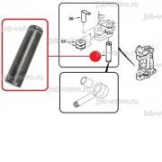 Палец (Крепление штока ГЦ поворота стрелы) [ 6102859M1 , T122026 ] для экскаваторов-погрузчиков TEREX серии TX