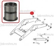 Втулка в стрелу (узел крепления стрелы к раме) [3520034M3] для экскаваторов-погрузчиков TEREX TX