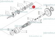 Cтопорное кольцо [6193699M1] для Terex 860.