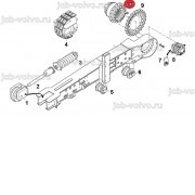 Бортовая передача [4607162182] для асфальтоукладчика VOGELE SUPER 1600-2/1800-2