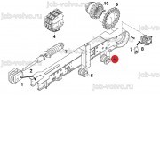 Опорный каток [4611340029] для асфальтоукладчика VOGELE SUPER 1600-2/1800-2