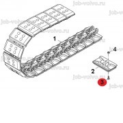 Шестигранный винт (болт) трака [4610302106] для асфальтоукладчика VOGELE SUPER 1600-2/1800-2