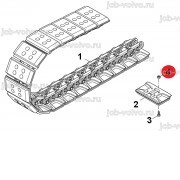 Гайка трака [4610302107] для асфальтоукладчика VOGELE SUPER 1600-2/1800-2