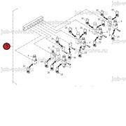 Блок клапанов на гидроцилиндры №1 (корпус) [9653991009] для асфальтоукладчика VOGELE SUPER 1800-1